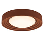 LEDVANCE Leuchte Orbis Concrete 500MM 830 Click Dim Brown 24,5W 1.800lm IP20 – Ansicht stehend