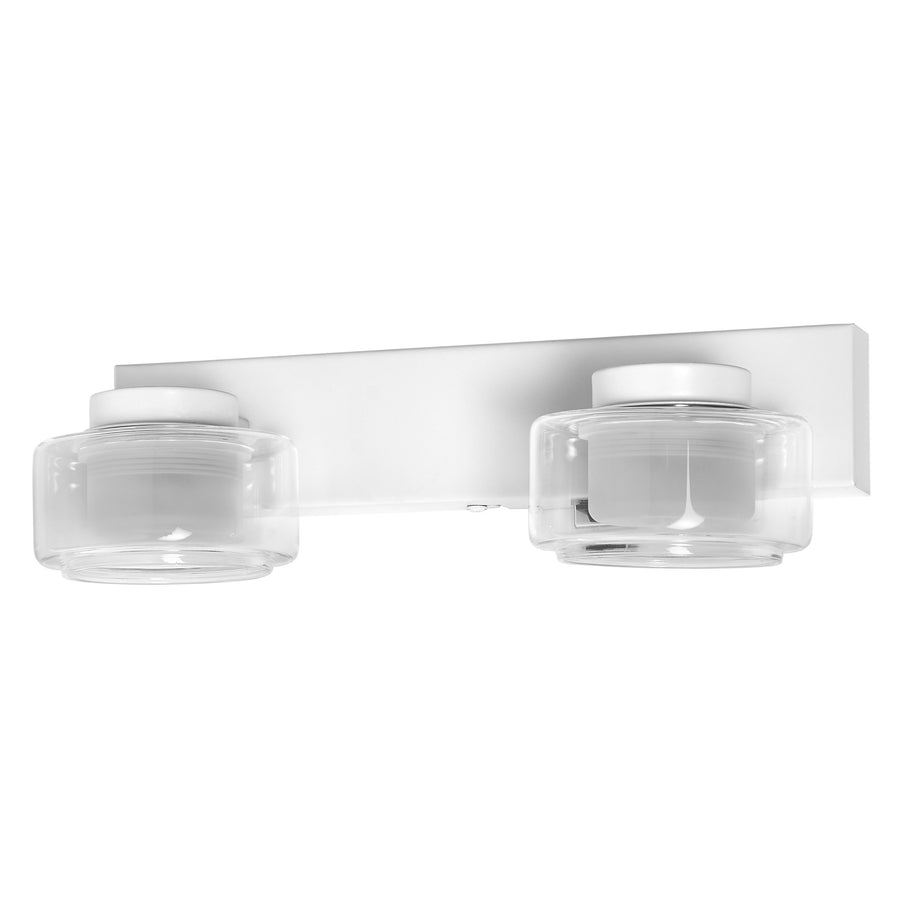 Osram LED Deckenleuchte Orbis Flame 2-flammig Click 11W/3000-4000K 700lm tunable white nicht dimmbar weiß IP44