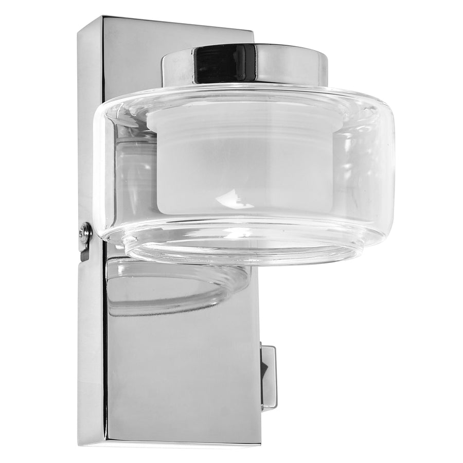 Osram LED Deckenleuchte Orbis Flame Click 5,5W/3000-4000K 350lm tunable white nicht dimmbar chrom IP44