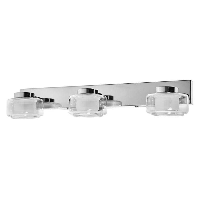 LEDVANCE Leuchte Orbis Flame 3X5.5W Click CCT Chrome 16,5W 1.050lm IP44