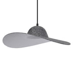 Osram Pendelleuchte Decor Felt Hat 1-flammig E27 nicht dimmbar dunkelgrau IP20