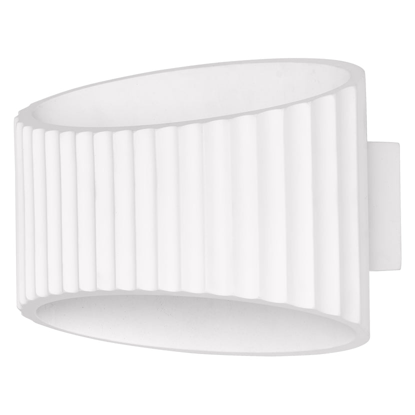 LEDVANCE LED-Wandleuchte Decor Plaster Band 255 E27 weiß IP20
