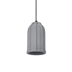 Osram Pendelleuchte Decor Concrete Sim 1-flammig E27 nicht dimmbar dunkelgrau IP20