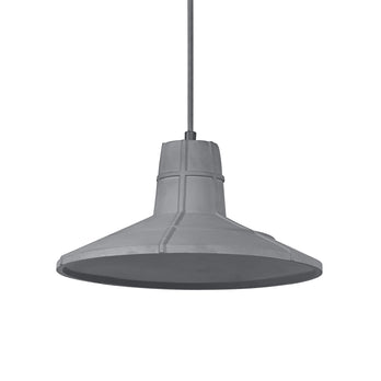 Osram Pendelleuchte Decor Concrete Sala 1-flammig E27 nicht dimmbar dunkelgrau IP20