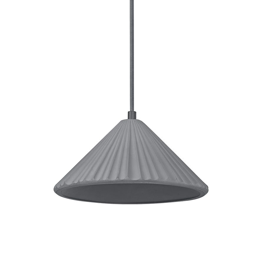 Osram Pendelleuchte Decor Concrete Pyramid 1-flammig E27 nicht dimmbar dunkelgrau IP20