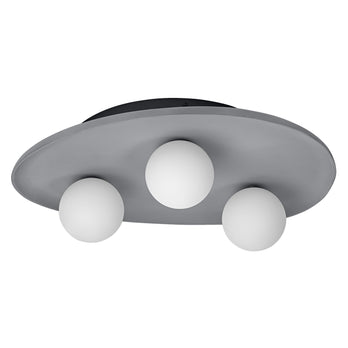 Osram Deckenleuchte Decor Concrete Nest 3-flammig G9 nicht dimmbar grau IP20