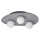 Osram Deckenleuchte Decor Concrete Nest 3-flammig G9 nicht dimmbar grau IP20