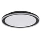 Osram LED Deckenleuchte Orbis Pederson 550mm 36W/3000K 2500lm warmweiß nicht dimmbar schwarz IP20