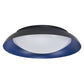 LEDVANCE LED-Deckenleuchte Orbis Plate 430 35 W 830 Click-DIM warmweiß Schwarz/Blau IP20