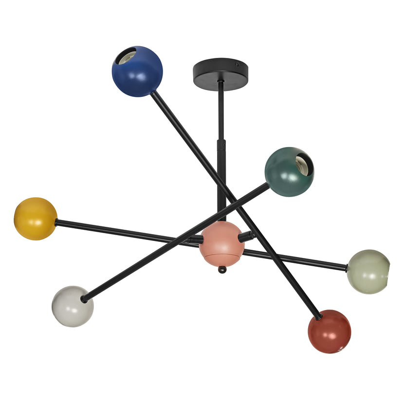LEDVANCE Pendelleuchte Decor Bubble Pendant 6xE27 mehrfarbig, ohne Leuchtmittel