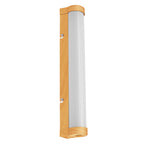 Osram LED Deckenleuchte Orbis Tube Frost Glass 40cm Click 9W/3000-4000K 900lm tunable white dimmbar Holzdekor IP44