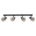 Osram LED Spot Decor Firefly 4-flammig 11,2W/2700K 1000lm warmweiß dimmbar schwarz IP20