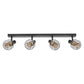 Osram LED Spot Decor Firefly 4-flammig 11,2W/2700K 1000lm warmweiß dimmbar schwarz IP20