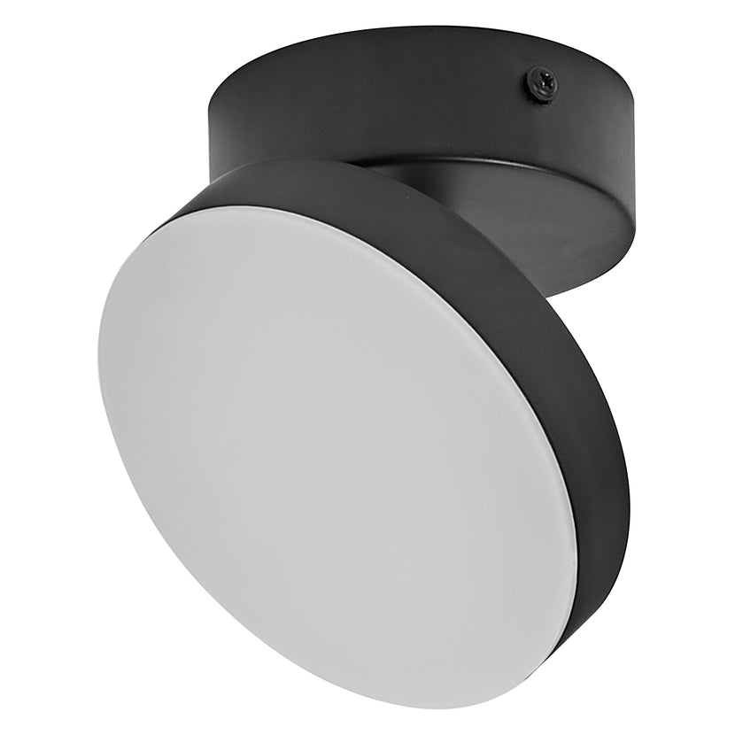 LEDVANCE LED-Spot Decor Spot Moon 1Spot 5,5 W 830 warmweiß schwarz