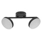 LEDVANCE LED-Spot Decor Spot Moon 2Spot 10,5 W 830 warmweiß schwarz
