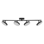 LEDVANCE LED-Spot Decor Spot Moon 4Spot 21 W 830 warmweiß schwarz – Ansicht stehend