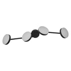 Osram LED Spot Decor Moon 4-flammig 21W/3000K 1120lm warmweiß nicht dimmbar schwarz IP20