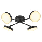 Osram LED Spot Decor Moon 4-flammig Cross – Anwendungsbild