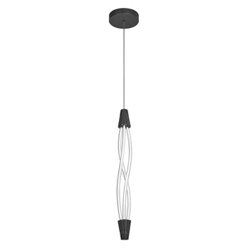 Osram LED Pendelleuchte Decor Swirl Vert Click 18W/3000K 1800lm warmweiß dimmbar dunkelgrau IP20