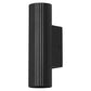 LEDVANCE Wandleuchte Decor Drums Updown 2-flammig GU10 nicht dimmbar schwarz IP20