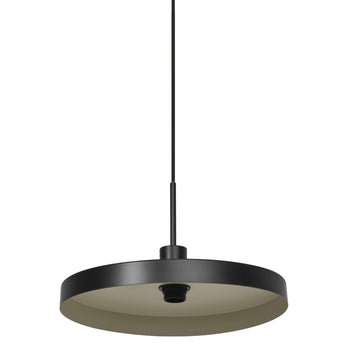 Osram Pendelleuchte Decor Plate 1-flammig E27 nicht dimmbar schwarz/beige IP20