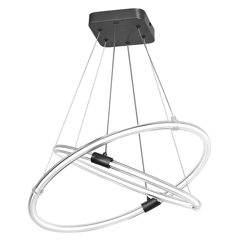 LEDVANCE LED Pendelleuchte Decor Celestio 21 W 830 2.400 lm warmweiß dimmbar dunkelgrau IP20