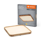 LEDVANCE Leuchte Orbis Alicia 495X495MM 830 Click DIM Wood Decor 36W 2.500lm IP20 – Produkt mit Verpackung