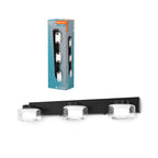 LEDVANCE Leuchte Orbis Flame 3X5.5W Click CCT Black 16,5W 1.050lm IP44 – Produkt mit Verpackung