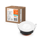 LEDVANCE Strahler SP CBO FIX V CPS DIM 60DEG WT 6W/4W 600lm/400lm IP65/IP20 – Produkt mit Verpackung