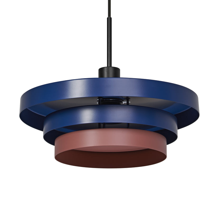 LEDVANCE Pendelleuchte Decor Layers E27 blau/rosa IP20