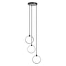 LEDVANCE LED-Pendelleuchte Decor Circle 3xPendant PL 20 W 1.300 lm CCT schwarz – Ansicht stehend