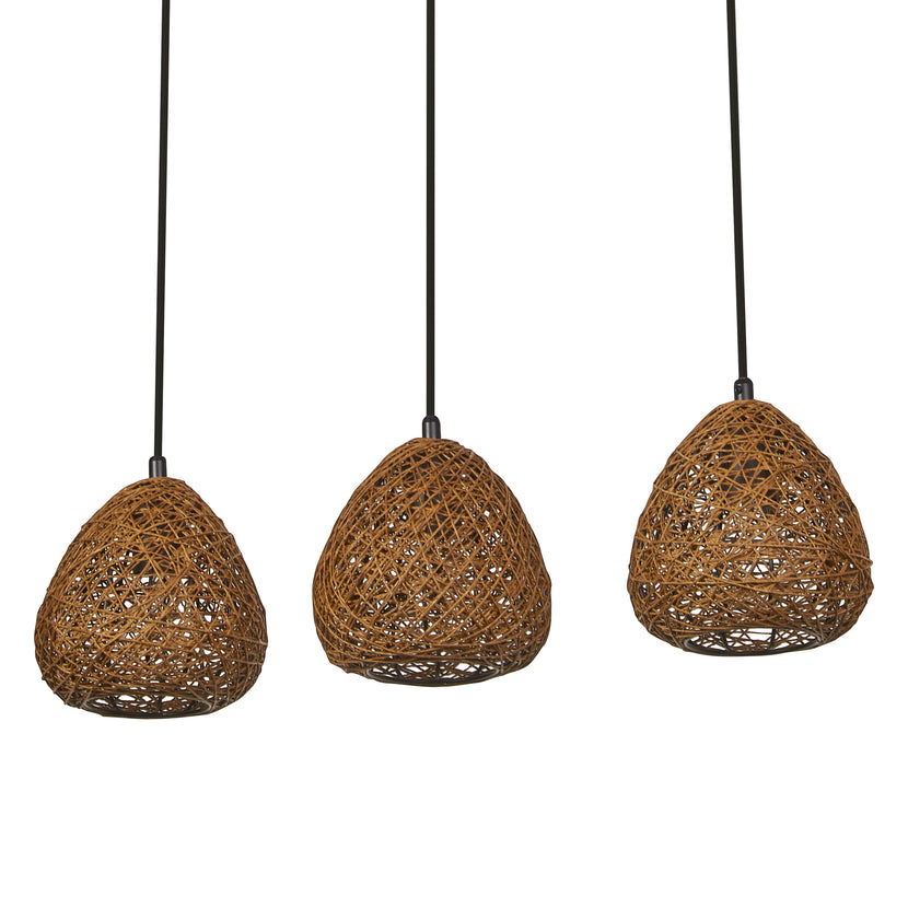 LEDVANCE Pendelleuchte Decor Paper Drop Linear 3xE27 beige IP20