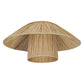 Osram Deckenleuchte Decor Bamboo Paper Hut 1-flammig E27 nicht dimmbar braun IP20