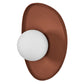 Osram Wandleuchte Decor Clay Nest 1-flammig G9 nicht dimmbar braun IP20