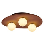 LEDVANCE Deckenleuchte Decor Clay Nest 3xG9 braun – Ansicht stehend