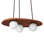 Osram Pendelleuchte Decor Clay Nest 3-flammig G9 nicht dimmbar braun IP20