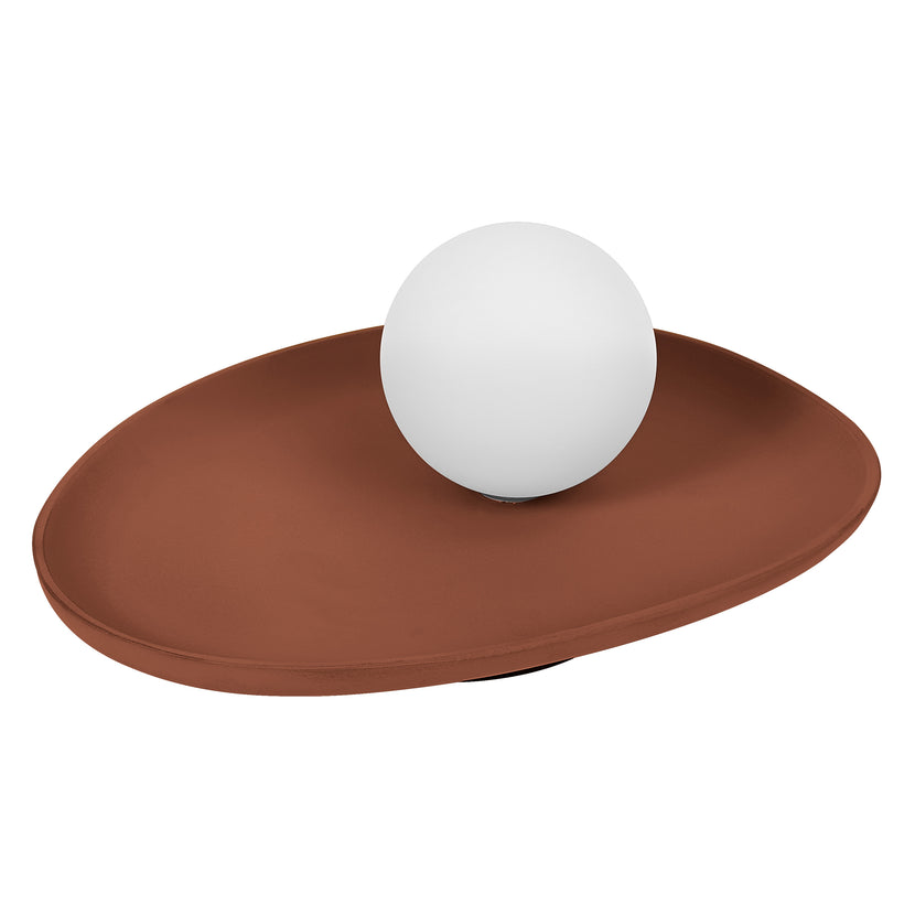 Osram Tischleuchte Decor Clay Nest 1-flammig G9 nicht dimmbar braun IP20