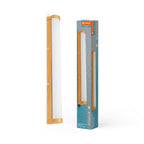 LEDVANCE LED-Röhre Orbis Tube Frost Glass 60CM Click CCT DIM Wood Decor 12W 1.200lm IP44 – Produkt mit Verpackung