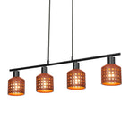 Osram Pendelleuchte Decor Clay Windows LN 4-flammig E27 – Anwendungsbild