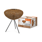 LEDVANCE Tischleuchte Decor Paper Drop E27 1-flammig nicht dimmbar beige IP20 – Produkt mit Verpackung