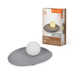 LEDVANCE Tischleuchte Decor Concrete Nest 1-flammig G9 nicht dimmbar grau IP20 – Produkt mit Verpackung