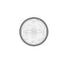 LEDVANCE LED-Notleuchte Bulkhead Round Emergency Sensor 250 12,5 W 3000/4000 K 1220 lm IP65 weiß – Seitenansicht