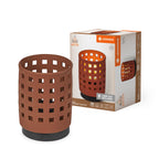 LEDVANCE Tischleuchte Decor Clay Windows E27 nicht dimmbar braun IP20 – Produkt mit Verpackung