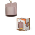 LEDVANCE Pendelleuchte Decor Mold 190 mm E27 rosa IP20 – Produkt mit Verpackung