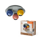 LEDVANCE Deckenleuchte Decor Bubble Ceiling 3xE27 mehrfarbig, ohne Leuchtmittel – Produkt mit Verpackung