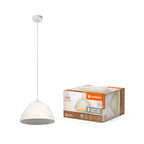 LEDVANCE Pendelleuchte Decor Camel Bell E27 nicht dimmbar weiß IP20 – Produkt mit Verpackung