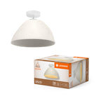 LEDVANCE Deckenleuchte Decor Camel Bell Ceiling E27 weiß, ohne Leuchtmittel – Produkt mit Verpackung