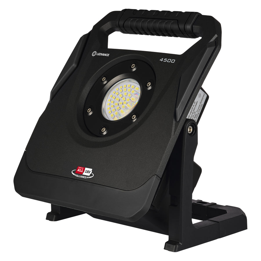 LEDVANCE Arbeitsleuchte Worklight Battery Power for all Alliance 840 DIM Powerbank Black 40W 4.500lm IP54