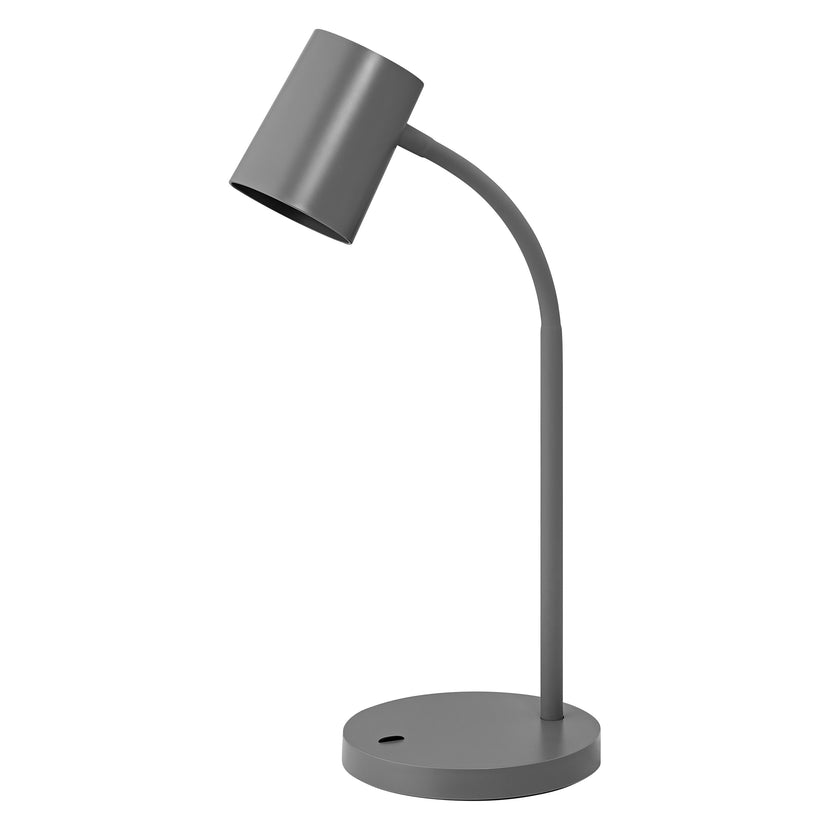 LEDVANCE Tischleuchte Office Line Desk Trapezium GU10 für Lampen bis 9 W Grau