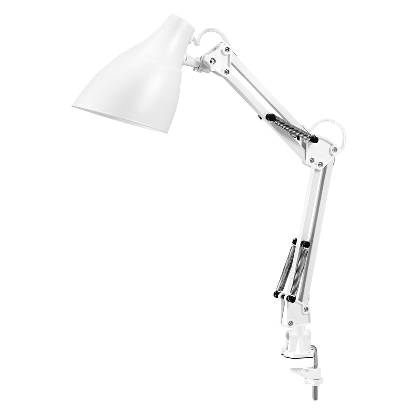 LEDVANCE Tischleuchte Office Line Desk Pear Clip E27 ohne Leuchtmittel weiß